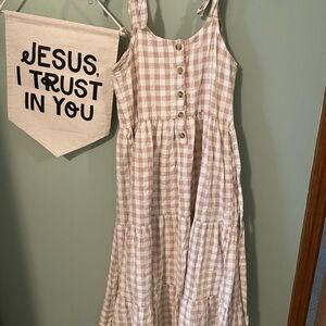 Little Cottonwood Gingham Magnolia Dress XS